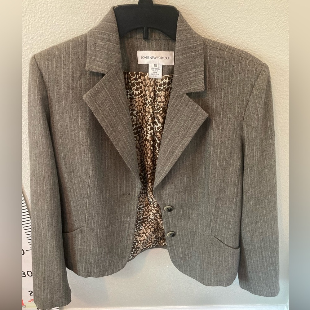 Jones New York Blazer Suit Size 10